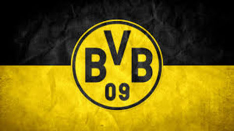 Flag of Borussia Dortmund, German soccer team