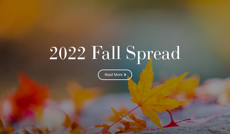 2022 Fall Spread