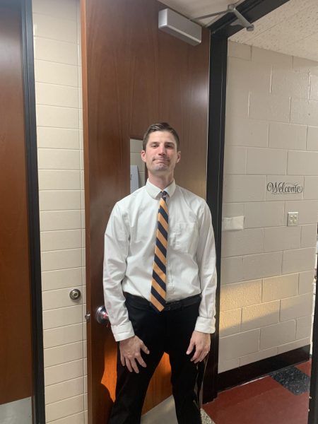 (Photo courtesy of Jenkins). Mr. Brian Jenkins is one of the new teachers in the Special Education Department. 