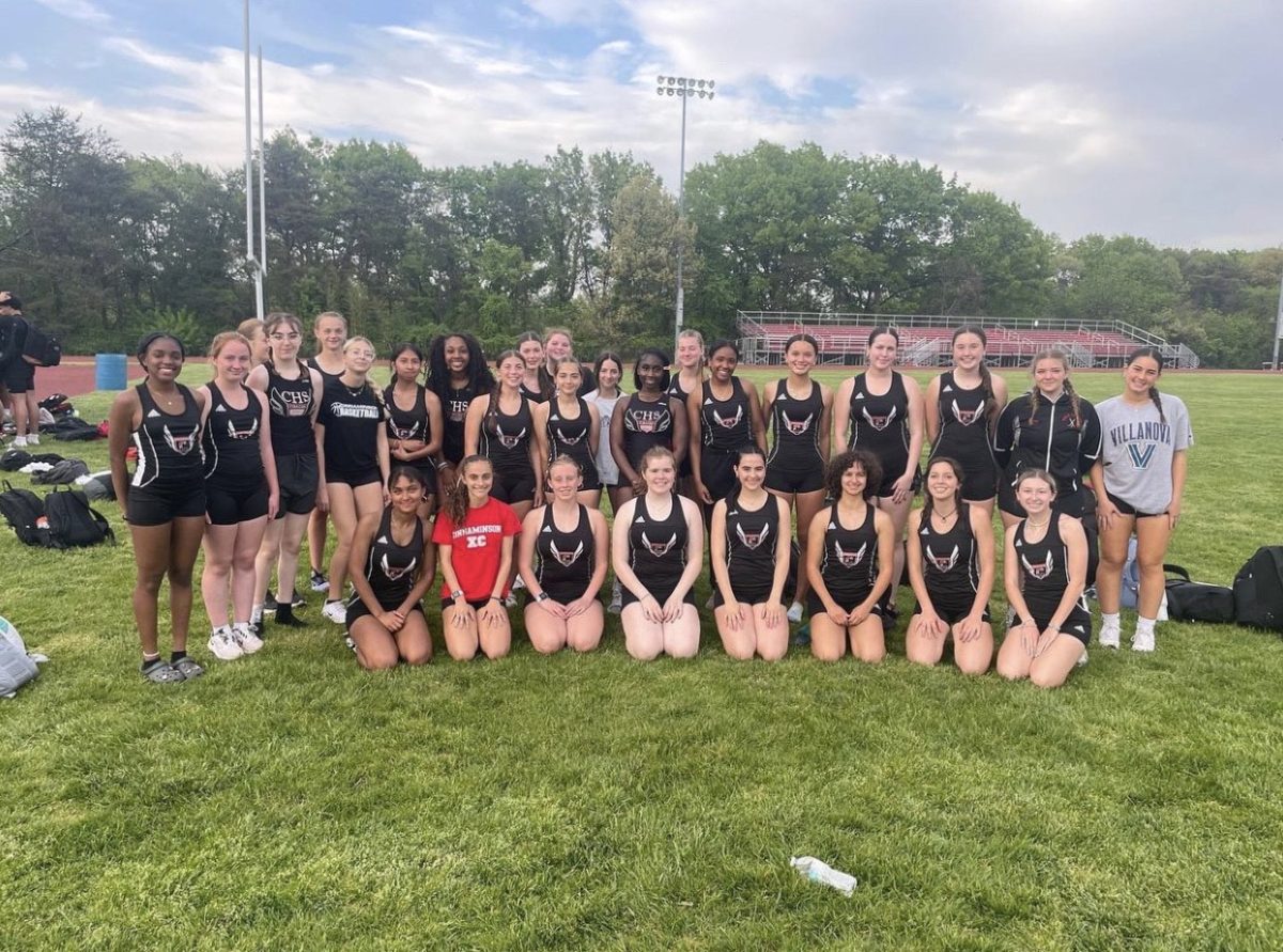 (Courtesy of Anna Marino) The Cinnaminson Girls Track won the division with a 3-0 record.