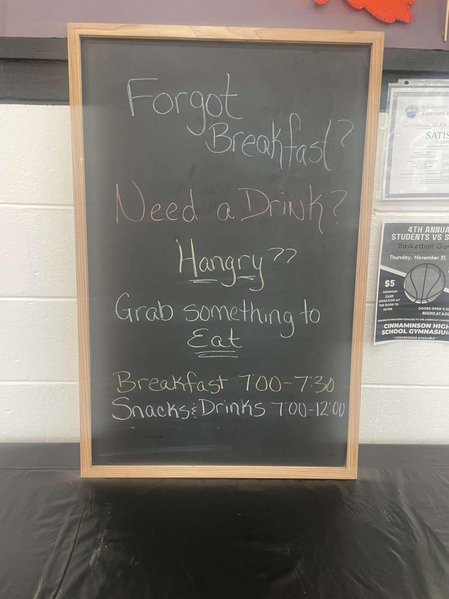 (Photo courtesy of Maurice Smith) New breakfast Program at CHS can create new morning routines.