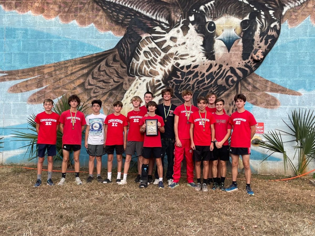 (Photo Courtesy of Brandon Smith) Cinnaminson boys cross country had a successful season along with a Divisional win.