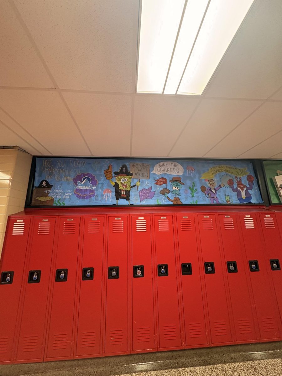Each class' representation of their assigned streaming service, which is this year's theme for Homecoming.  (courtesy Ellie Stasko) 