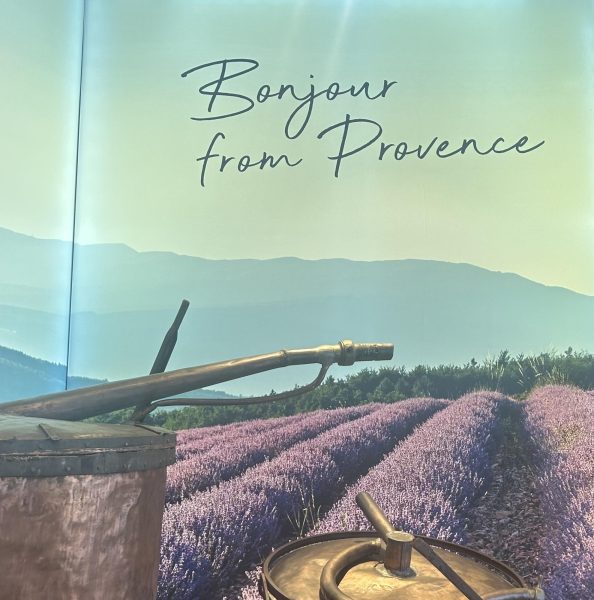 (Courtesy of Madeline Ellis) "Bonjour" a friendly way to say hello in the French language which students test in the Seal of Biliteracy 